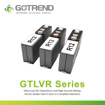 TLVR電感【GTLVR Serie】超低直流阻抗超大耐電流 AI伺服器電感 雙E型磁芯1:1 TLVR耦合電感